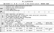 第十五周：周计划