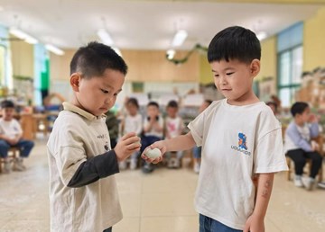 “蛋趣横生·豆香立夏”——记浪花苑幼儿园立夏活动
